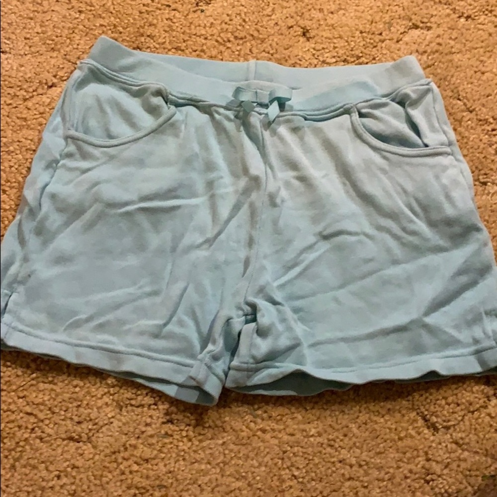girls blue shorts